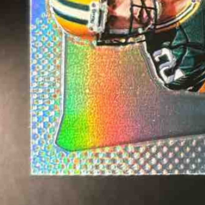 2012 Panini Prizm Aaron Rodgers Prizm (refractor)(silver) #69 Green Bay Packers - Sports Cards