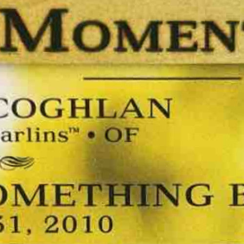 2012 Topps Chris Coghlan Golden Moments Auto #GMA-CC Miami Marlins - Sports Cards