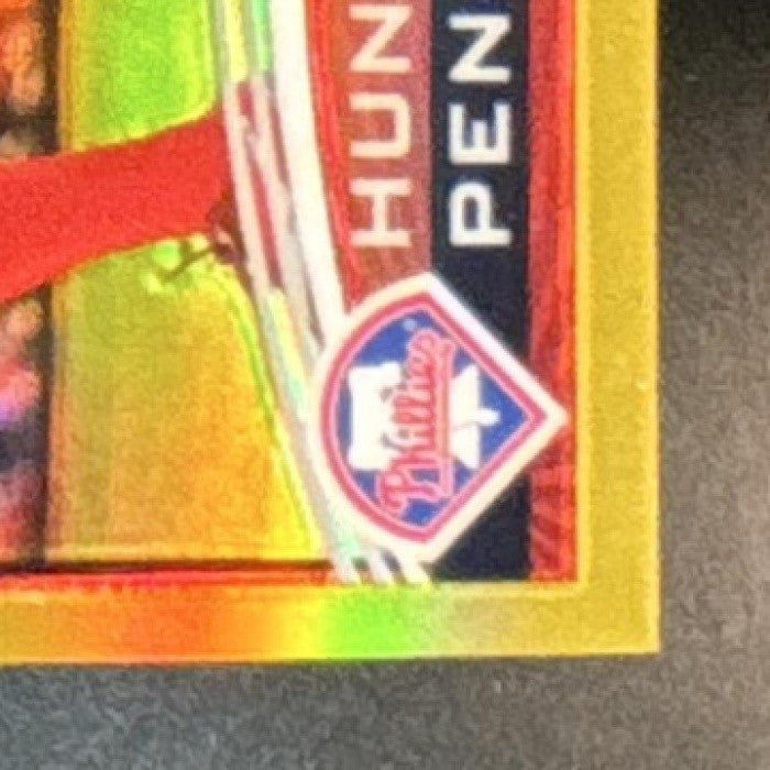 2012 Topps Chrome Hunter Pence Gold Refractor /50 #82 Philadelphia Phillies - Sports Cards