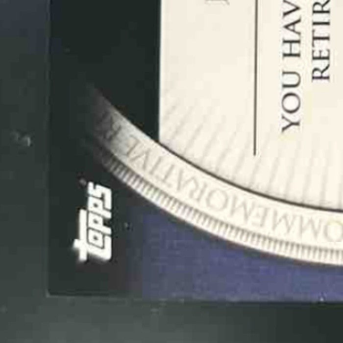 2012 Topps Mickey Mantle Retired Number Patches ’#7’’ - #RN-MM New York Yankees - Sports Cards
