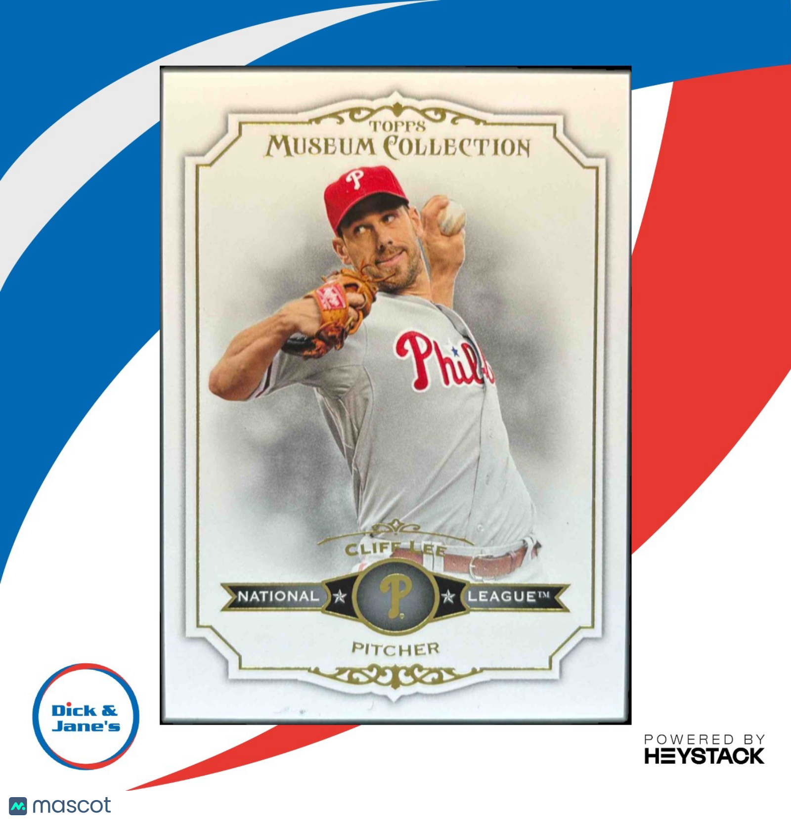 2012 Topps Museum Collection Cliff Lee #58 Philadelphia Phillies - Sports Cards