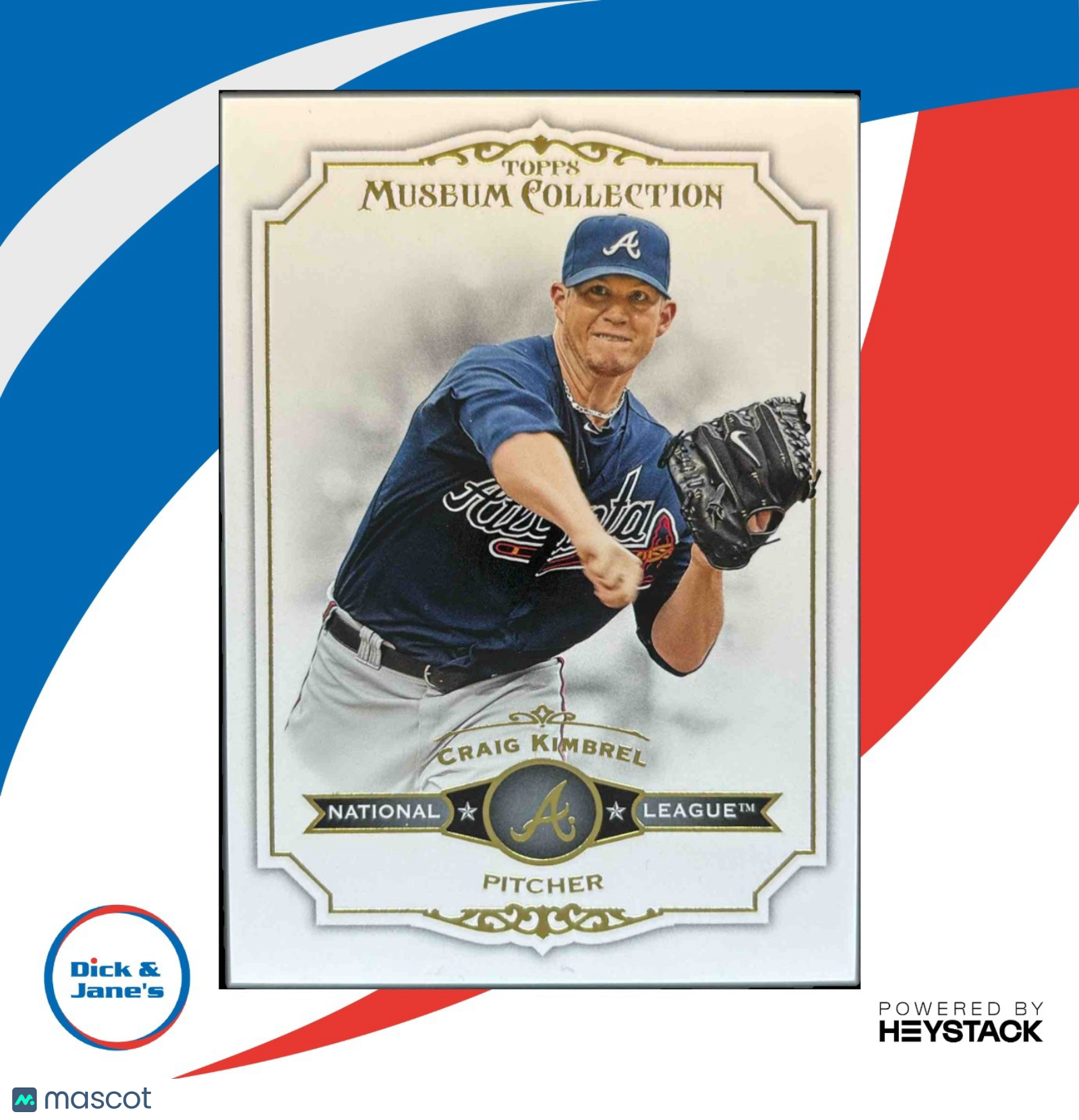2012 Topps Museum Collection Craig Kimbrel #29 Atlanta Braves - Sports Cards