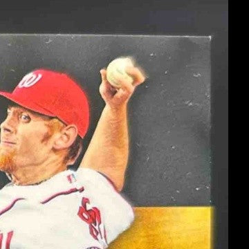 2012 Topps Stephen Strasburg Golden Moments Relics MEM Washington Nationals - Sports Cards