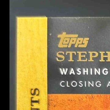 2012 Topps Stephen Strasburg Golden Moments Relics MEM Washington Nationals - Sports Cards