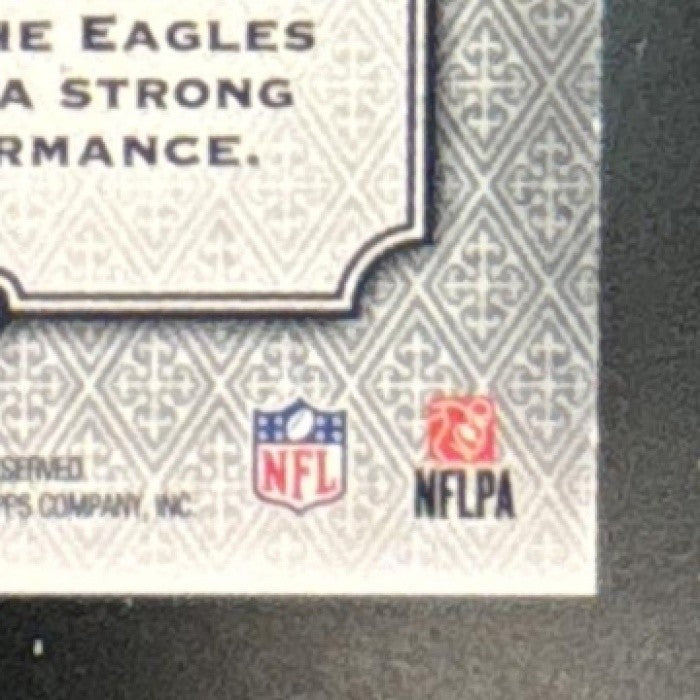 2012 Topps Supreme Nick Foles Blue 45/96 #59 RC Philadelphia Eagles - Sports Cards