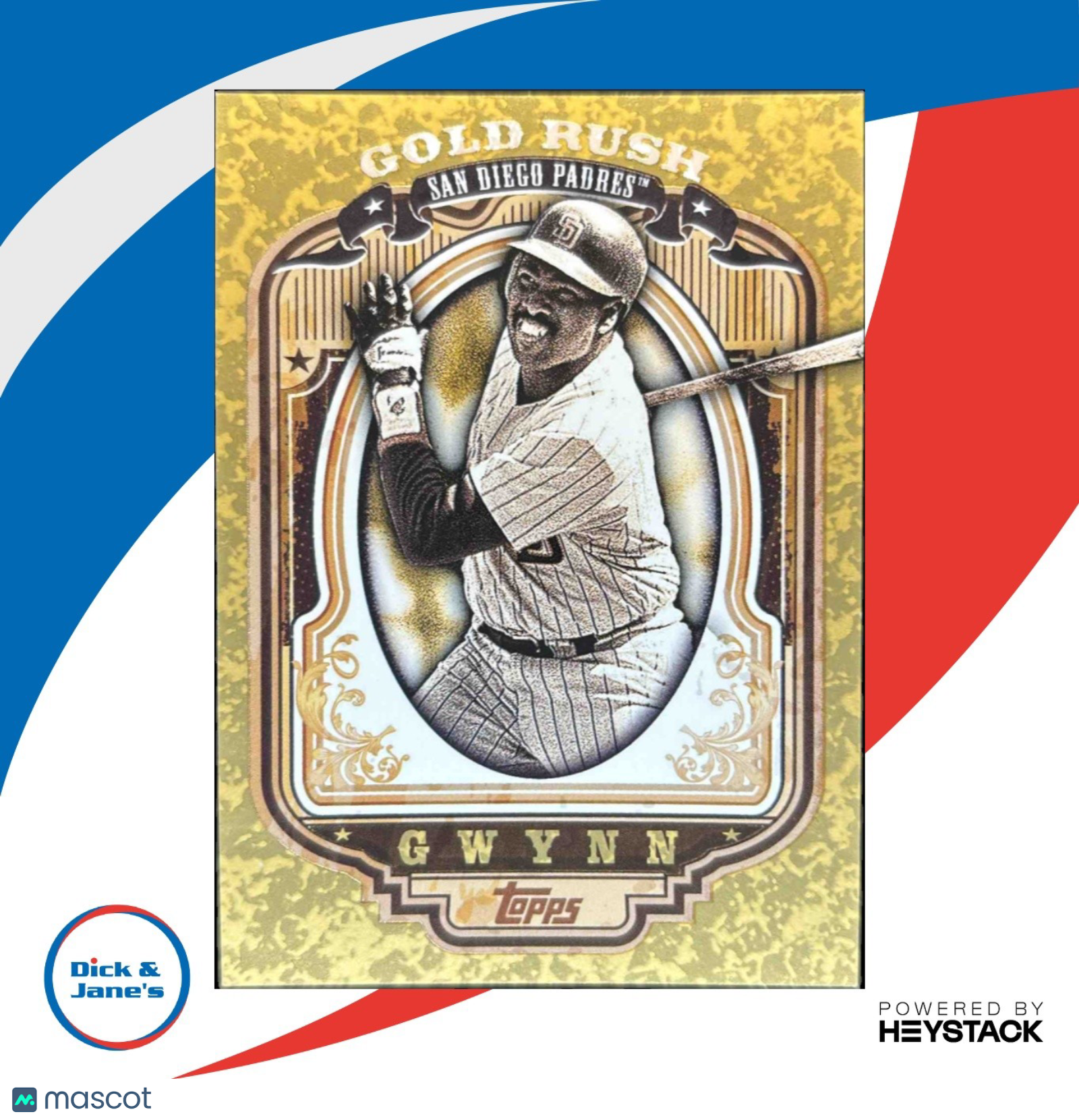 2012 Topps Tony Gwynn Gold Rush Wrapper Redemption #24 San Diego Padres - Sports Cards