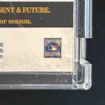 2012 Topps Tribute Gary Carter Debut Digit Relics Blue 37/50 #DD-GC MEM - Sports Cards