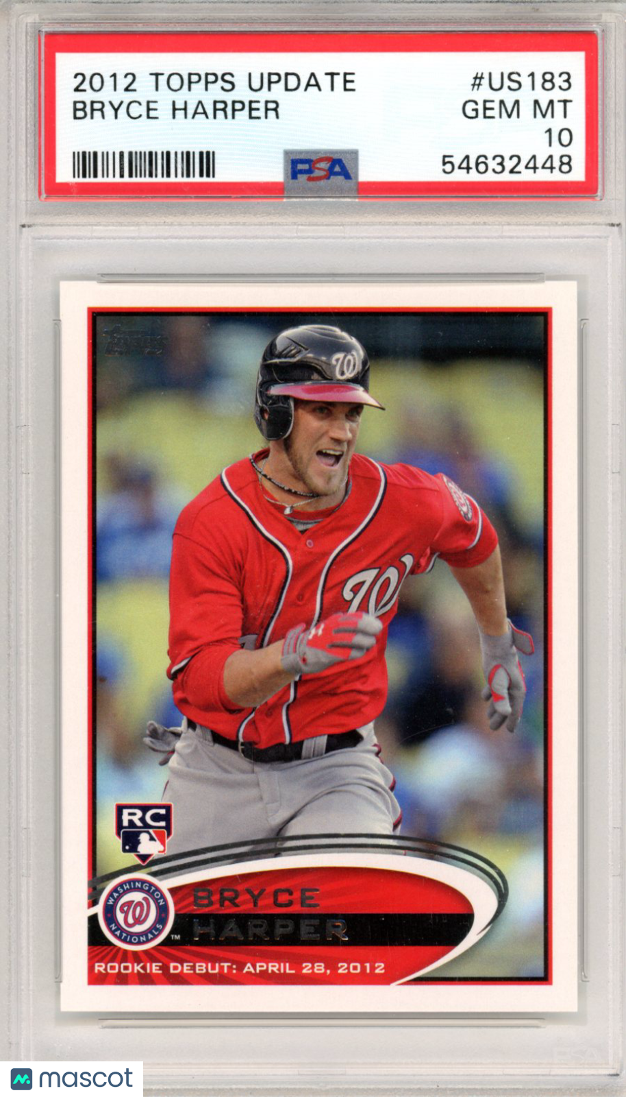 2012 Topps Update Bryce Harper #US183 PSA 10 - Graded Sports Cards