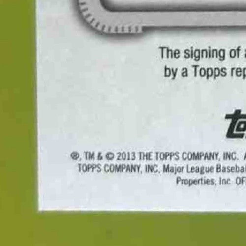 2013 Bowman Inception Clayton Blackburn Gold 71/99 #PA-CBL Auto Giants - Sports Cards