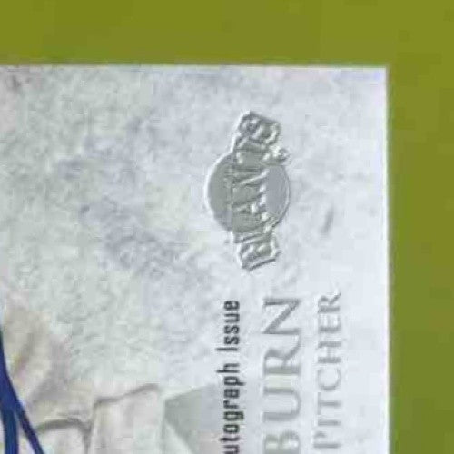 2013 Bowman Inception Clayton Blackburn Gold 71/99 #PA-CBL Auto Giants - Sports Cards