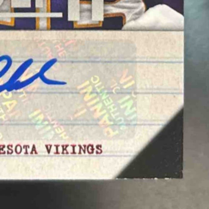 2013 Panini Playbook Kyle Rudolph /82 #99 Auto Minnesota Vikings - Sports Cards