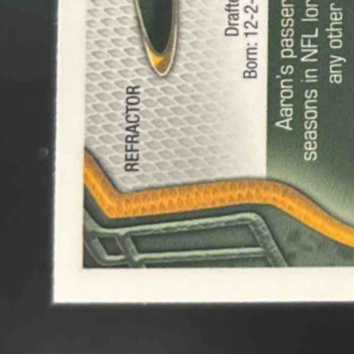 2013 Topps Chrome Aaron Rodgers Xfractors #150 Green Bay Packers - Sports Cards