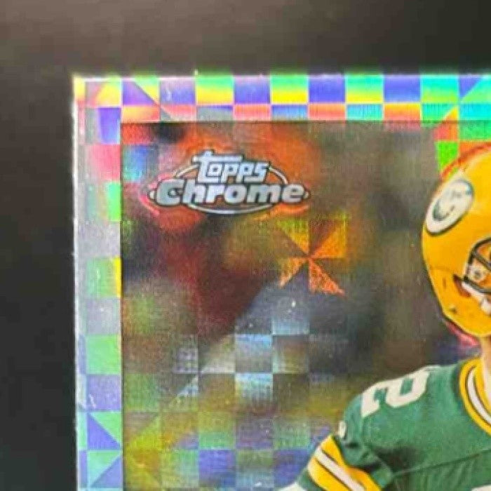 2013 Topps Chrome Aaron Rodgers Xfractors #150 Green Bay Packers - Sports Cards