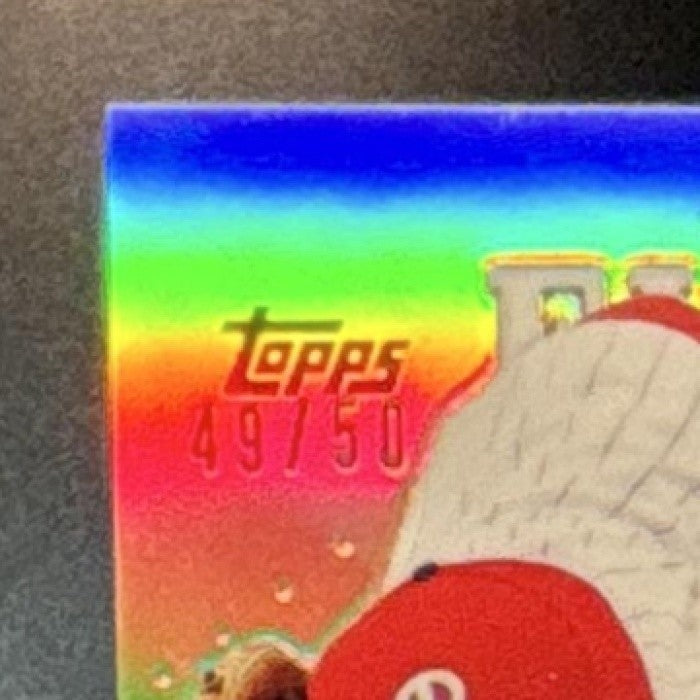 2013 Topps Finest Cliff Lee Gold Refractor /50 #28 Philadelphia Phillies - Sports Cards