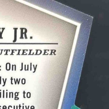 2013 Topps Ken Griffey Jr. Cut to the Chase #CTC-2 Seattle Mariners - Sports Cards