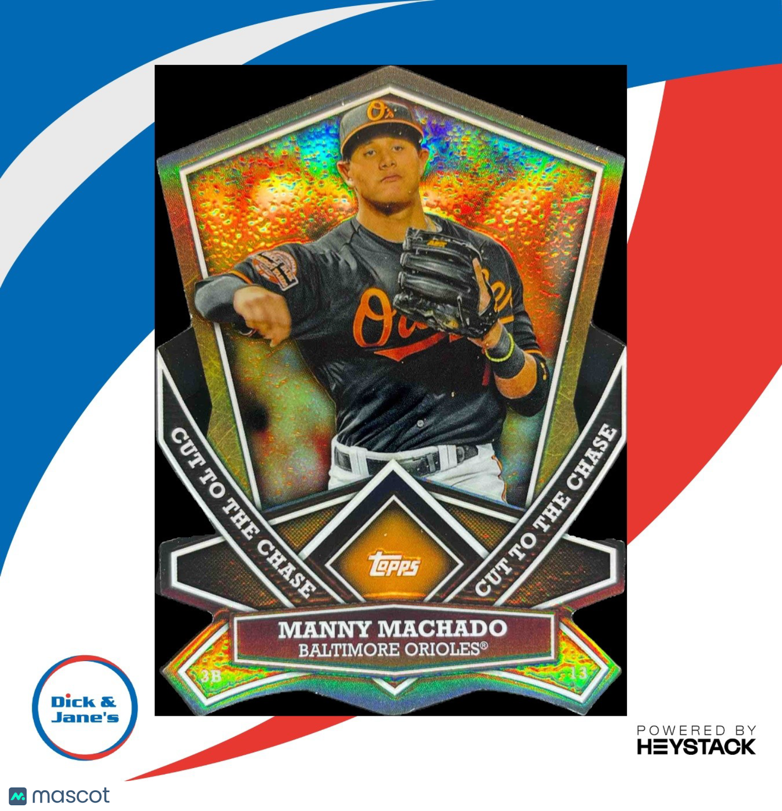 2013 Topps Manny Machado Cut to the Chase #CTC-44 RC Baltimore Orioles - Sports Cards