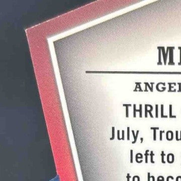 2013 Topps Mike Trout Cut to the Chase #CTC-1 Los Angeles Angels - Sports Cards