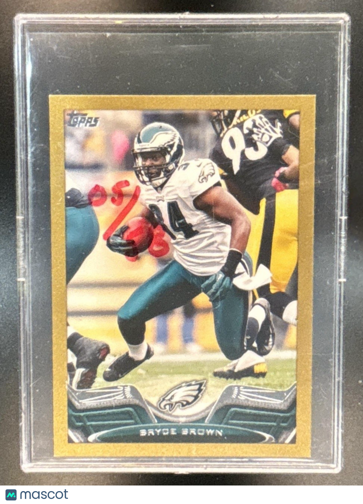 2013 Topps Mini Bryce Brown Gold /58 #324 Philadelphia Eagles - Sports Cards