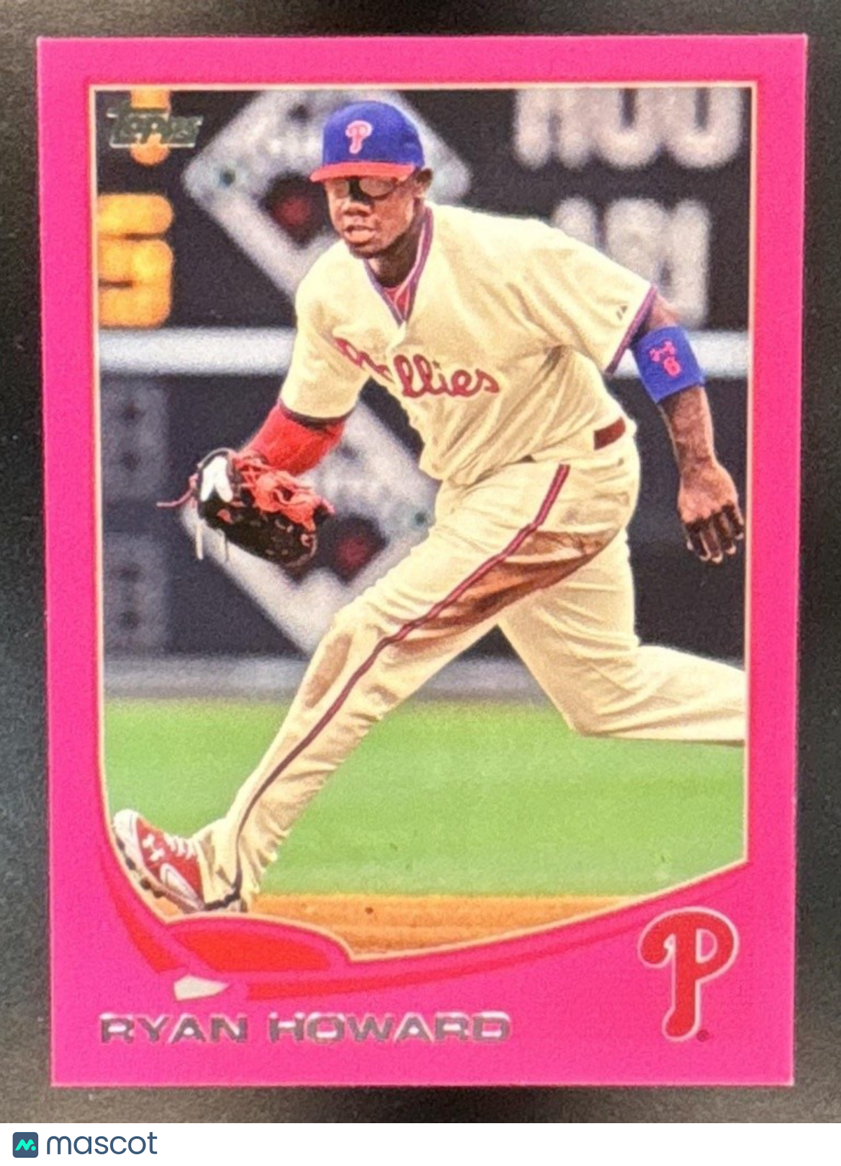 2013 Topps Mini Ryan Howard Pink /25 #6 Philadelphia Phillies - Sports Cards