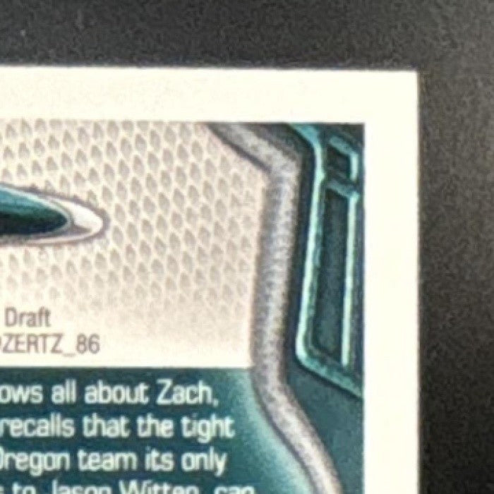 2013 Topps Mini Zach Ertz Gold /58 #384 RC Philadelphia Eagles - Sports Cards