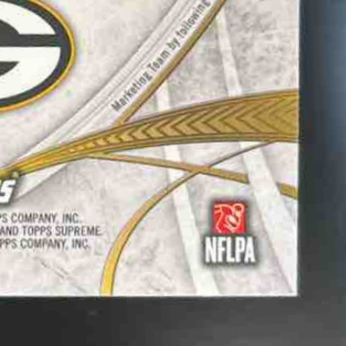2013 Topps Supreme Aaron Rodgers /75 #15 Green Bay Packers - Sports Cards