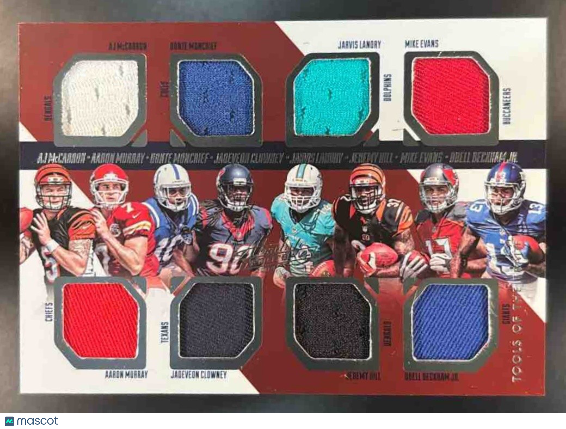 2014 Absolute Murray McCarron Moncrief Clowney Landry Hill Evans Beckham /249 - Sports Cards