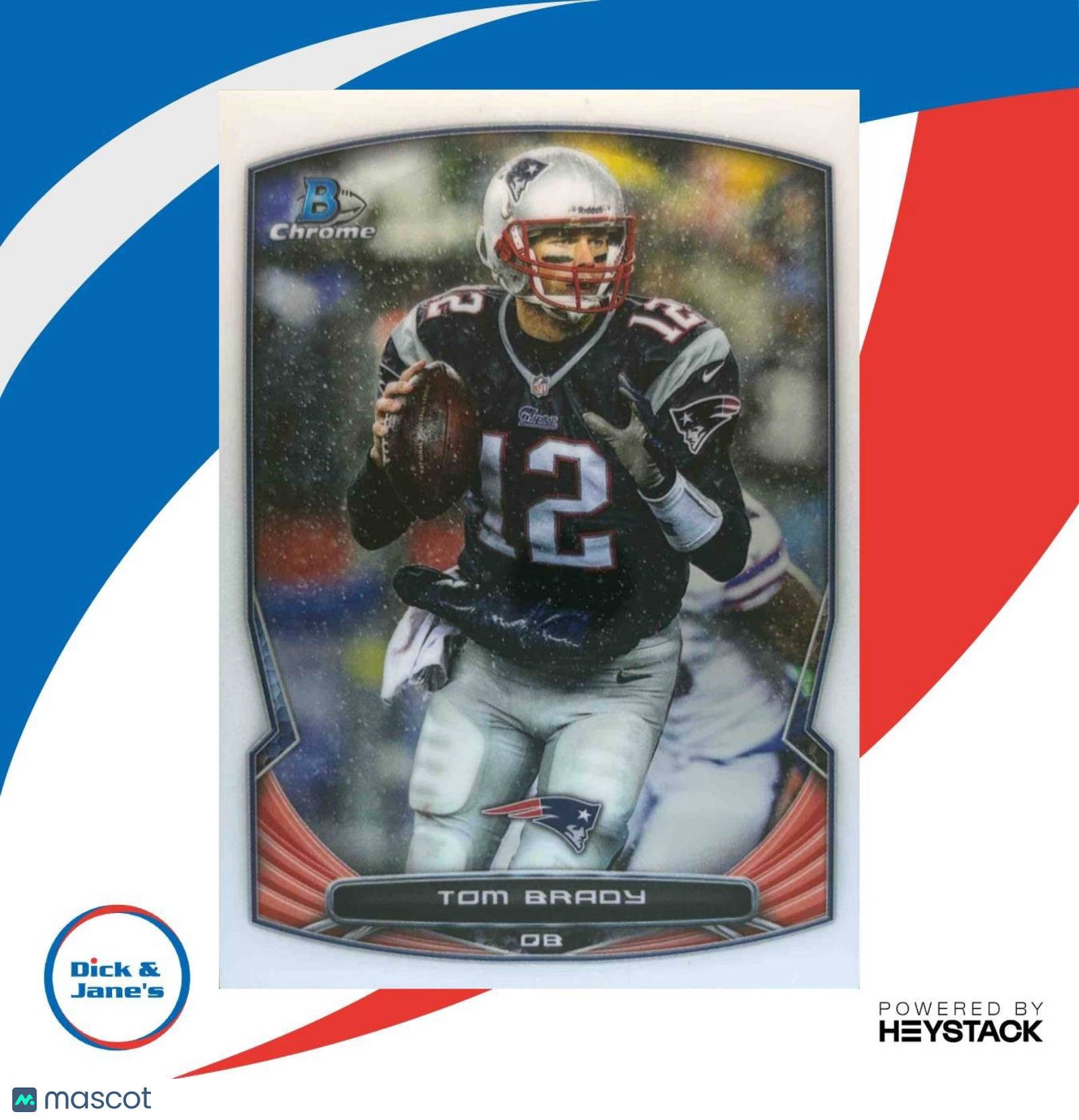 2014 Bowman Chrome Tom Brady #28 New England Patriots - Sports Cards