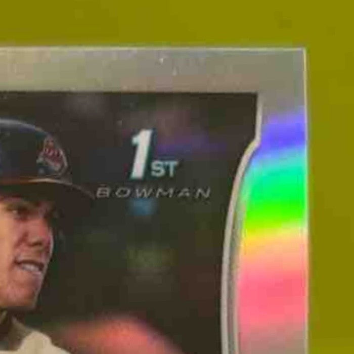 2014 Bowman Draft Bradley Zimmer Chrome Pick Auto Refractor Cleveland Indians - Sports Cards