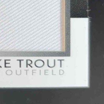 2014 Panini Black Friday Mike Trout Manufactured Patches #MT Los Angeles Angels - Sports Cards