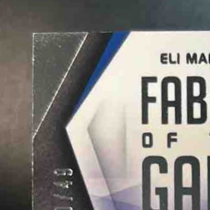 2014 Panini Certified Eli Manning Fabric of the Game /49 New York Giants - Sports Cards