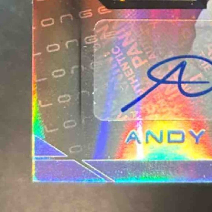 2014 Panini Rookies & Stars Andy Dalton Patch Auto /10 MEM Cincinnati Bengals - Sports Cards