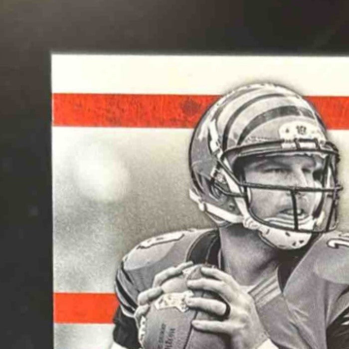 2014 Panini Rookies & Stars Andy Dalton Patch Auto /10 MEM Cincinnati Bengals - Sports Cards