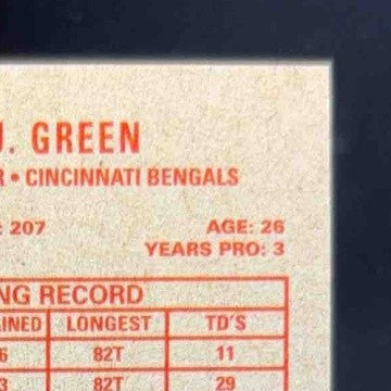 2014 Topps A.J. Green 1963 Mini #279 Cincinnati Bengals - Sports Cards