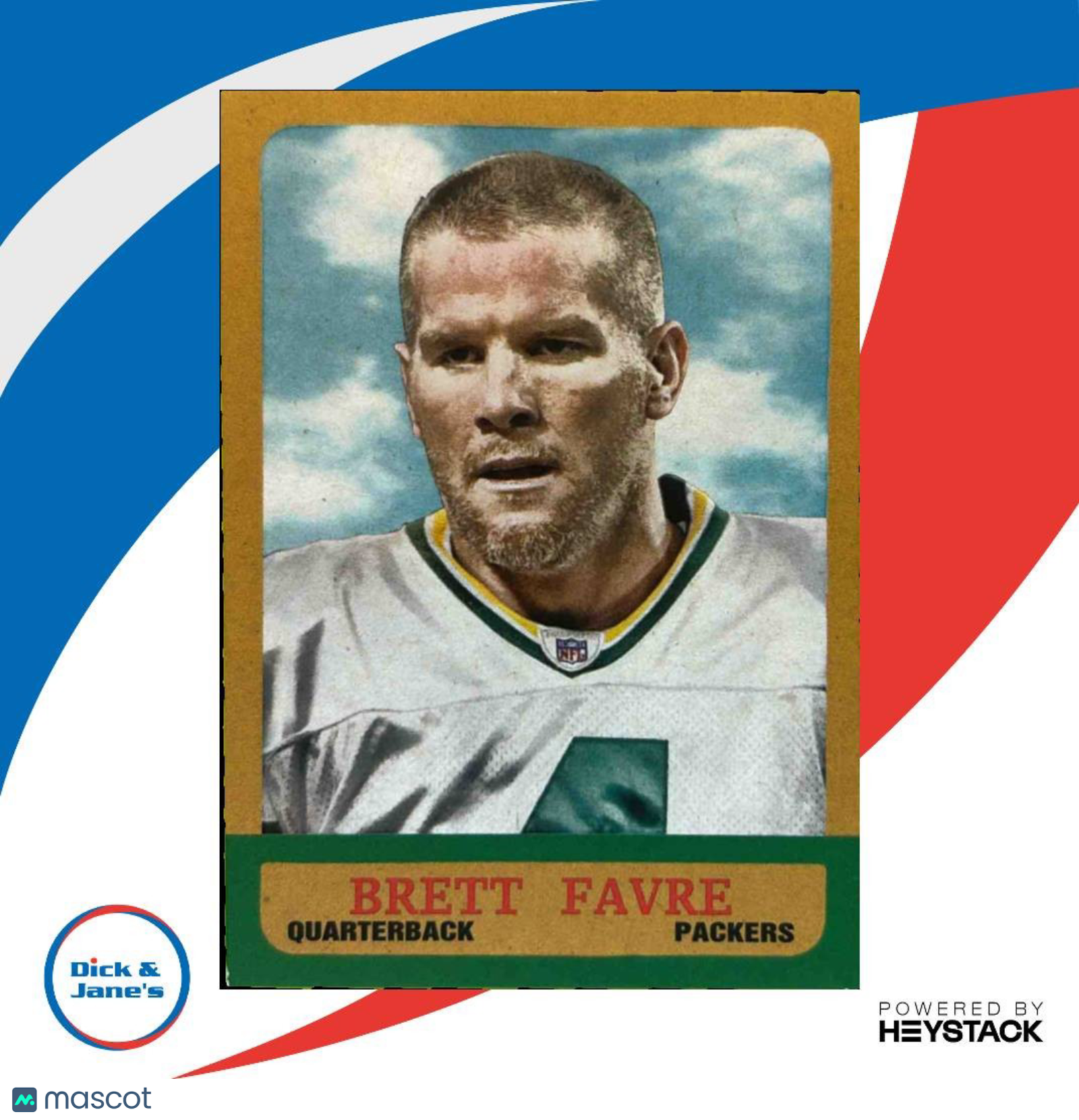 2014 Topps Brett Favre 1963 Mini #263 Green Bay Packers - Sports Cards