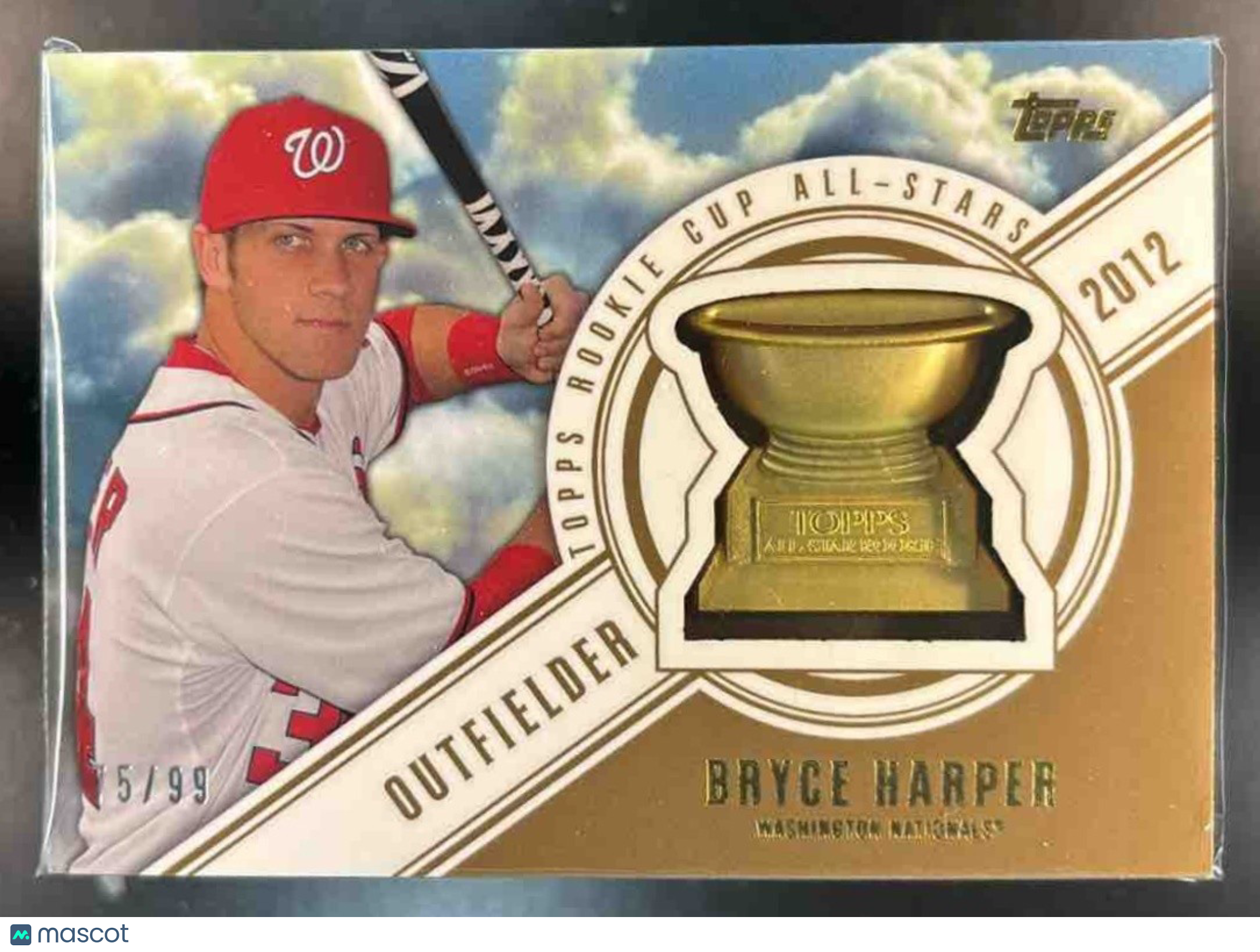 2014 Topps Bryce Harper Rookie Cup All Stars Commemorative /99 Nationals - Sports Cards