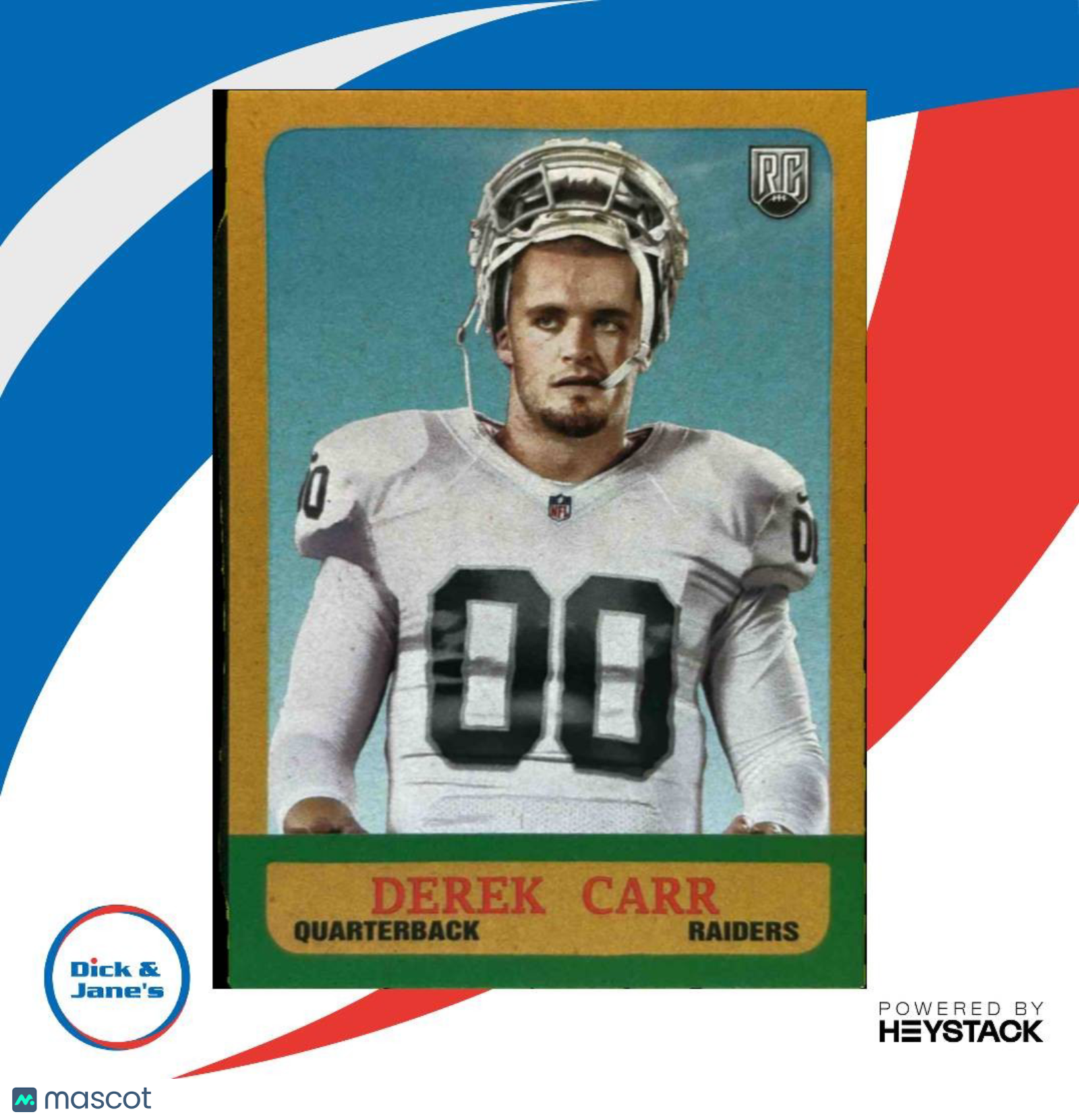 2014 Topps Derek Carr 1963 Mini #211 RC Oakland Raiders - Sports Cards