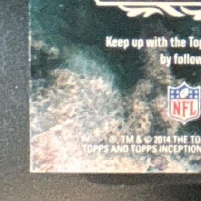 2014 Topps Inception Nick Foles Purple 47/99 #35 Philadelphia Eagles - Sports Cards