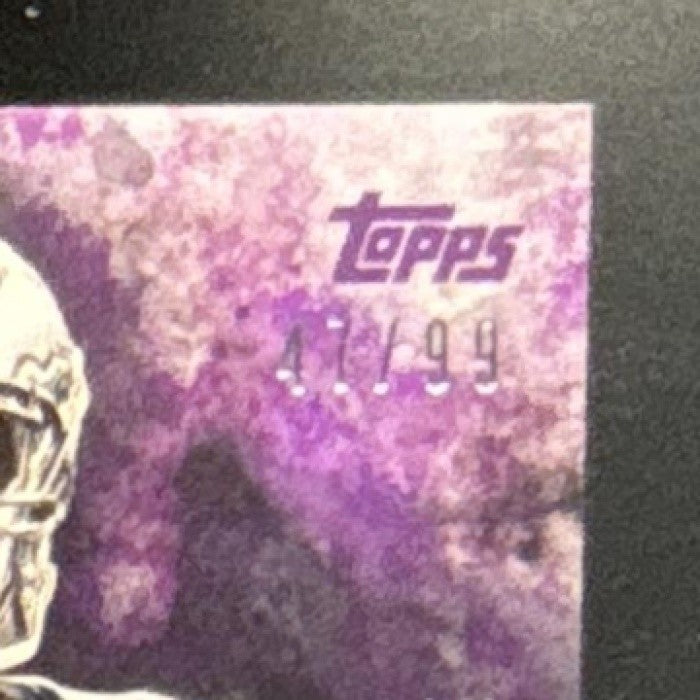 2014 Topps Inception Nick Foles Purple 47/99 #35 Philadelphia Eagles - Sports Cards