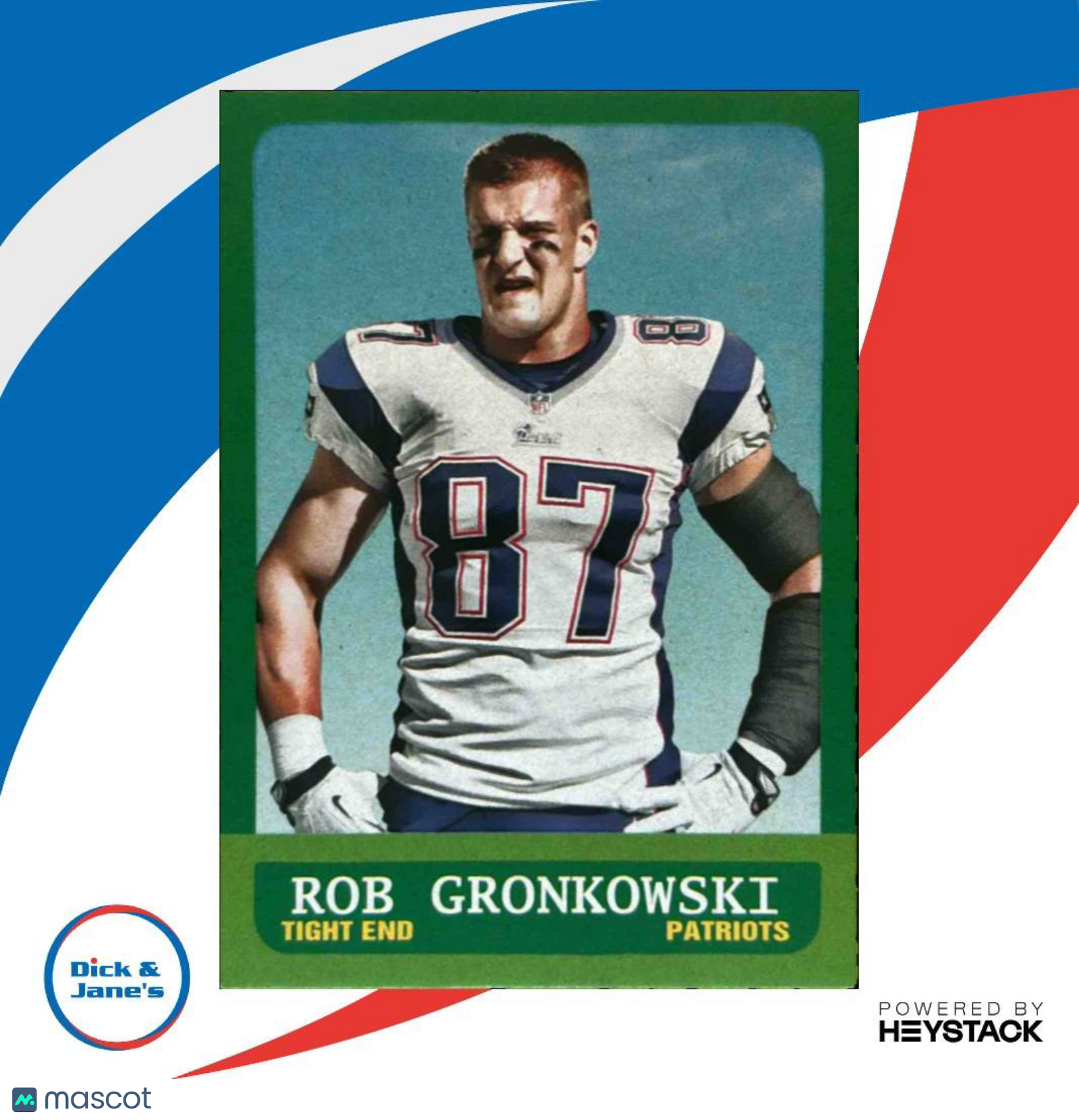 2014 Topps Rob Gronkowski 1963 Mini #308 New England Patriots - Sports Cards