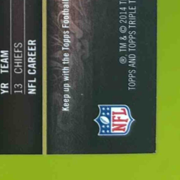 2014 Topps Triple Threads Jamaal Charles Purple 28/399 #12 Kansas City Chiefs - Sports Cards