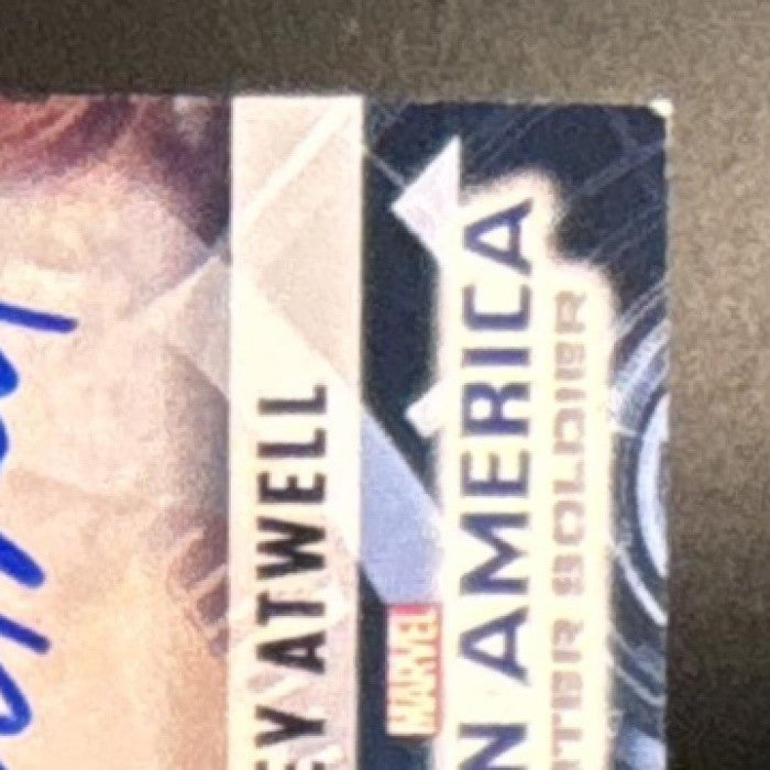 2014 Upper Deck Captain America The Winter Soldier Hayley Atwell Actor Auto #HA - Non-Sports Cards
