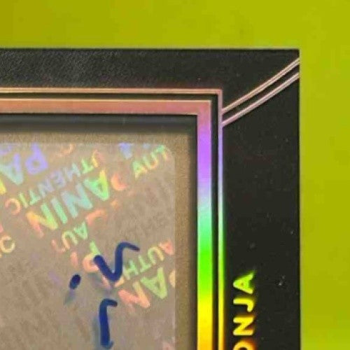 2015-16 Panini Black Gold Mario Hezonja Rookie Jersey Auto Prime /21 #6 RC Magic - Sports Cards