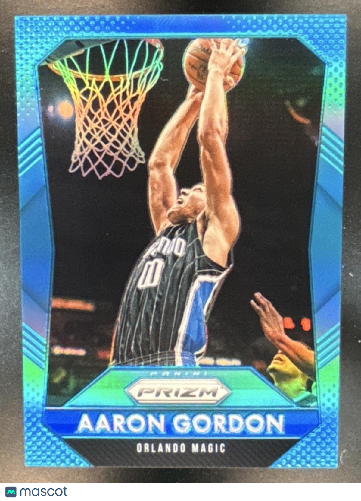2015-16 Panini Prizm Aaron Gordon Light Blue Prizms /199 #166 Orlando Magic - Sports Cards