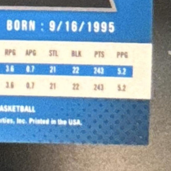 2015-16 Panini Prizm Aaron Gordon Light Blue Prizms /199 #166 Orlando Magic - Sports Cards