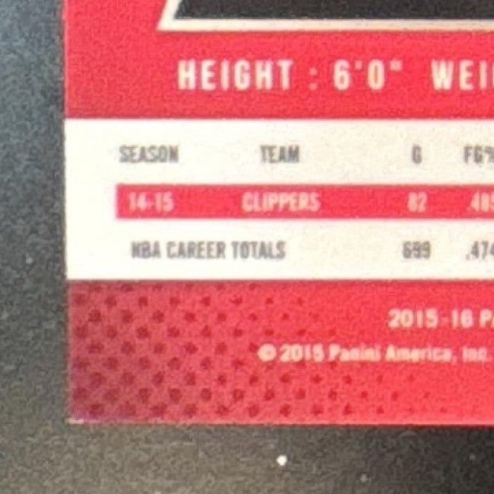 2015-16 Panini Prizm Chris Paul Ruby Wave Prizms /350 #102 Los Angeles Clippers - Sports Cards