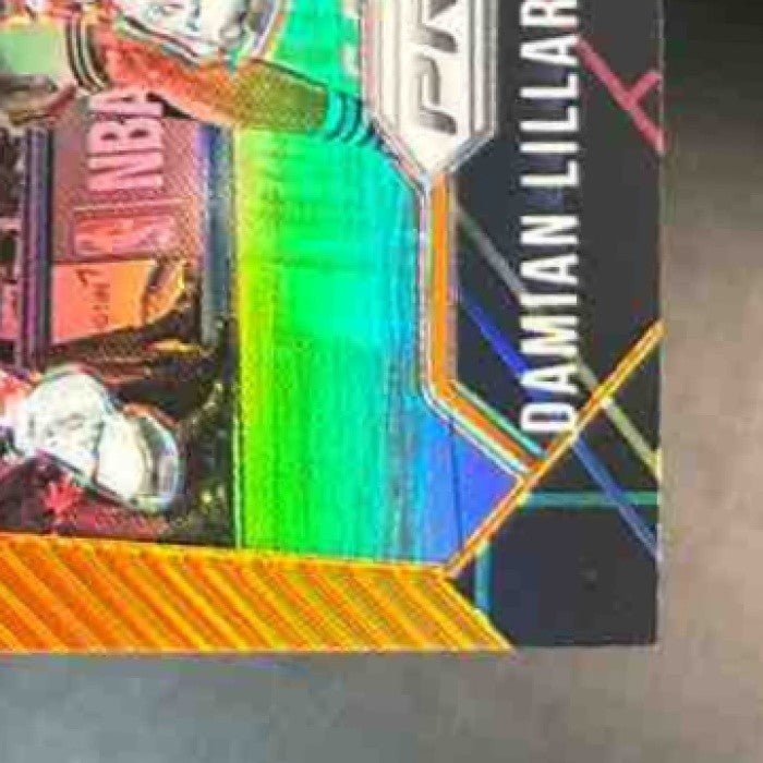 2015-16 Panini Prizm Damian Lillard Orange Prizms /65 #370 Portland Trail Blazer - Sports Cards