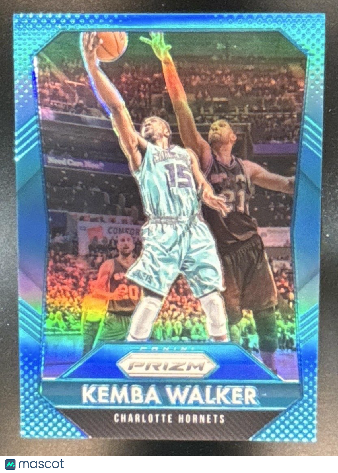 2015-16 Panini Prizm Kemba Walker Light Blue Prizms /199 #238 Charlotte Hornets - Sports Cards