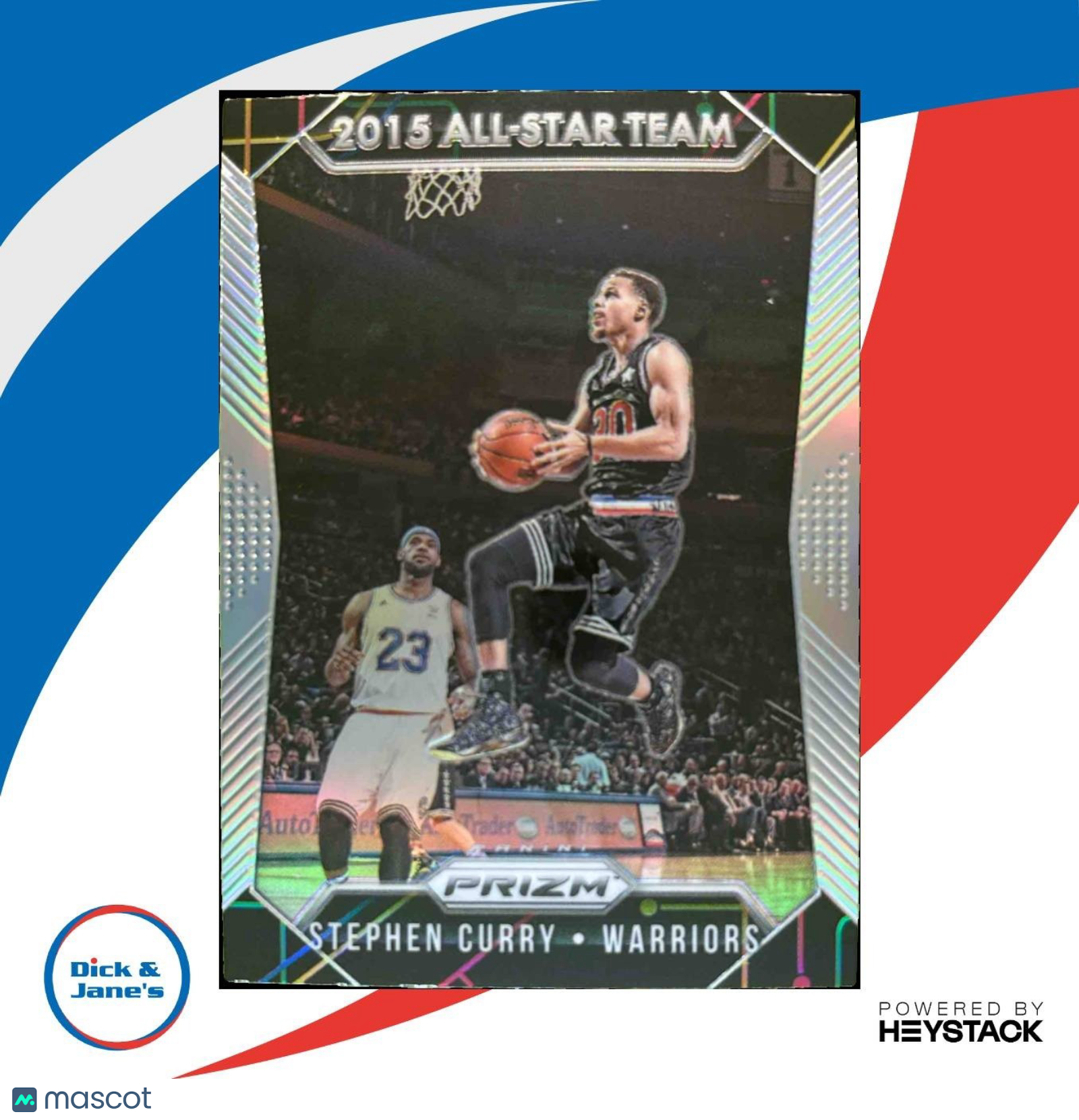 2015-16 Panini Prizm Stephen Curry Silver Prizms #364 Golden State Warriors - Sports Cards