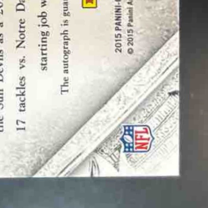 2015 Panini Crown Royale Damarious Randall 5/299 #195 Auto RC Green Bay Packers - Sports Cards