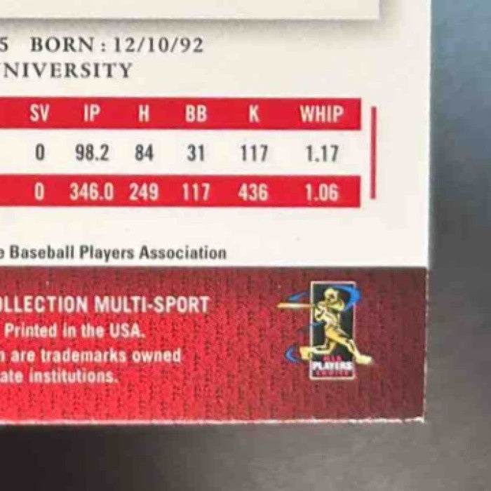 2015 Panini Immaculate Collection Collegiate Carlos Rodon Blue 9/10 #121 - Sports Cards